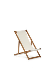 Load image into Gallery viewer, Adredna children’s beige outdoor folding hammock made of FSC 100% solid acacia wood