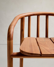 Load image into Gallery viewer, Turqueta outdoor stool made of FSC 100% solid teak wood, height 65cm - image 9