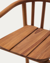Load image into Gallery viewer, Turqueta outdoor stool made of FSC 100% solid teak wood, height 65cm - image 12