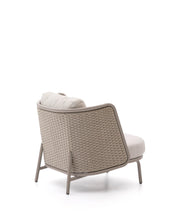 Load image into Gallery viewer, Sedalis outdoor armchair in aluminium and taupe rope cord - image 3
