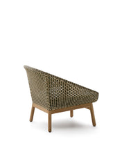 Load image into Gallery viewer, Olbia armchair made of synthetic rattan and FSC 100% solid teak wood - image 5