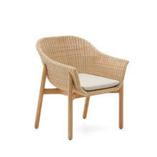 Load image into Gallery viewer, Galea chair in FSC 100% solid teak wood and synthetic rattan