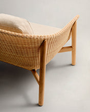 Load image into Gallery viewer, Galea 2-seater sofa in FSC 100% solid teak wood and synthetic rattan 170,5cm - image 8