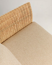 Load image into Gallery viewer, Galea 2-seater sofa in FSC 100% solid teak wood and synthetic rattan 170,5cm - image 11