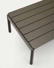 Load image into Gallery viewer, Sorells coffee table in green aluminum 63 x 144,6 cm - image 6