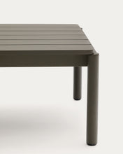 Load image into Gallery viewer, Sorells coffee table in green aluminum 63 x 144,6 cm - image 7