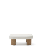 Load image into Gallery viewer, Labra coffee table in cement and acacia wood 80 x 80 cm FSC 100% - image 2