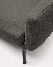 Load image into Gallery viewer, Sorells outdoor modular 5-seater corner sofa with grey upholstery and grey aluminium with teak tables 277 x 446cm FSC 100% - image 12