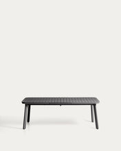 Load image into Gallery viewer, Izola extendable outdoor table in aluminium with graphite finish 220 (280) x 100cm