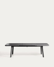 Load image into Gallery viewer, Izola extendable outdoor table in aluminium with graphite finish 220 (280) x 100cm - image 2