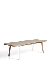 Load image into Gallery viewer, Izola extendable outdoor table in aluminium with taupe finish 220 (280) x 100 cm - image 4