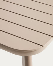 Load image into Gallery viewer, Izola extendable outdoor table in aluminium with taupe finish 220 (280) x 100 cm - image 10