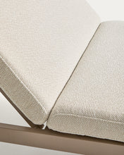 Load image into Gallery viewer, Kionia taupe aluminium sun lounger. - image 5