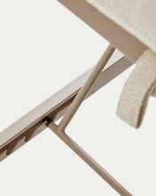 Load image into Gallery viewer, Kionia taupe aluminium sun lounger. - image 8