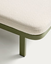 Load image into Gallery viewer, Kionia green aluminium sun lounger. - image 6