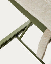 Load image into Gallery viewer, Kionia green aluminium sun lounger. - image 8