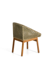 Load image into Gallery viewer, Olbia chair in synthetic rattan and FSC 100% solid teak wood - image 3