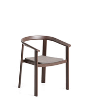 Load image into Gallery viewer, Erice stackable outdoor chair in aluminium and brown rope