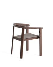 Load image into Gallery viewer, Erice stackable outdoor chair in aluminium and brown rope - image 3