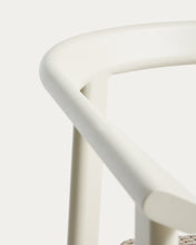 Load image into Gallery viewer, Erice stackable outdoor chair in aluminium and ecru rope - image 8