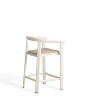 Load image into Gallery viewer, Erice stool in aluminium and ecru rope cord 65cm - image 3