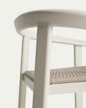 Load image into Gallery viewer, Erice stool in aluminium and ecru rope cord 65cm - image 10