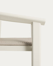 Load image into Gallery viewer, Erice stool in aluminium and ecru rope cord 65cm - image 11