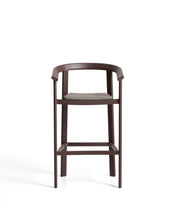 Load image into Gallery viewer, Erice stool in aluminium and brown rope cord 75cm - image 4