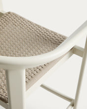 Load image into Gallery viewer, Erice stool in aluminium and ecru rope cord 75cm - image 11