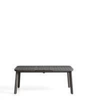 Load image into Gallery viewer, Izola extendable outdoor table in aluminium with graphite finish 185 (235) x 100cm