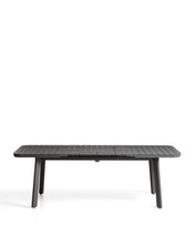 Load image into Gallery viewer, Izola extendable outdoor table in aluminium with graphite finish 185 (235) x 100cm - image 2