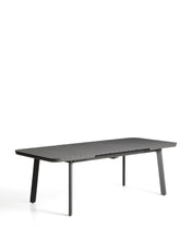 Load image into Gallery viewer, Izola extendable outdoor table in aluminium with graphite finish 185 (235) x 100cm - image 4