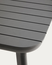 Load image into Gallery viewer, Izola extendable outdoor table in aluminium with graphite finish 185 (235) x 100cm - image 12