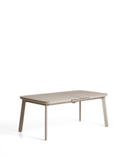 Load image into Gallery viewer, Izola extendable outdoor table in aluminium with taupe finish 185 (235) x 100 cm - image 3