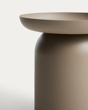 Load image into Gallery viewer, Arcola taupe aluminium side table Ø45 cm - image 5