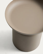 Load image into Gallery viewer, Arcola taupe aluminium side table Ø45 cm - image 6
