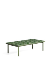 Load image into Gallery viewer, Maurina coffee table in green galvanised steel with green tiles 122 x 61 cm - image 2