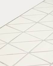Load image into Gallery viewer, Maurina coffee table in green galvanised steel with ecru tiles 122 x 61cm - image 5