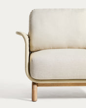 Load image into Gallery viewer, Alipa armchair in FSC 100% solid acacia wood and ecru rope cord - image 8