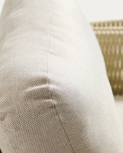 Load image into Gallery viewer, Alipa armchair in FSC 100% solid acacia wood and ecru rope cord - image 11