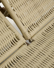 Load image into Gallery viewer, Alipa double sun lounger in FSC 100% solid acacia wood and ecru rope cord - image 12