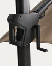 Load image into Gallery viewer, Noli beige cantilever parasol with graphite aluminium structure 300 x 420cm - image 4