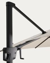 Load image into Gallery viewer, Noli beige cantilever parasol with graphite aluminium structure 300 x 420cm - image 5