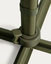 Load image into Gallery viewer, Noli beige cantilever parasol with green aluminium structure 300 x 420cm - image 16