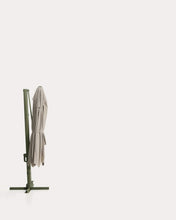 Load image into Gallery viewer, Noli beige cantilever parasol with green aluminium structure 300 x 420cm - image 10