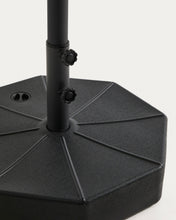 Load image into Gallery viewer, Milna beige parasol with central pole and graphite steel structure Ø300cm - image 15