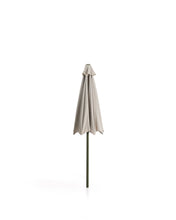 Load image into Gallery viewer, Milna beige parasol with central pole and green steel structure Ø300cm - image 8