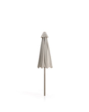Load image into Gallery viewer, Milna beige parasol with central pole and taupe steel structure Ø300cm - image 8