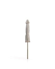 Load image into Gallery viewer, Milna beige parasol with central pole and taupe steel structure Ø300cm - image 9