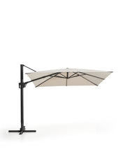 Load image into Gallery viewer, Noli beige cantilever parasol with graphite aluminium structure 300 x 300cm - image 2